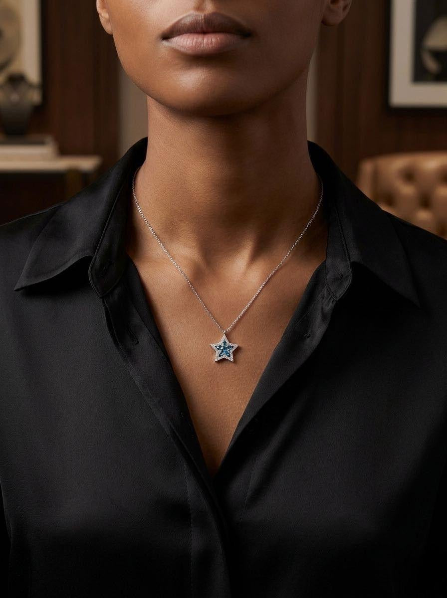 STELLAR STAR SILVARA NECKLACE
