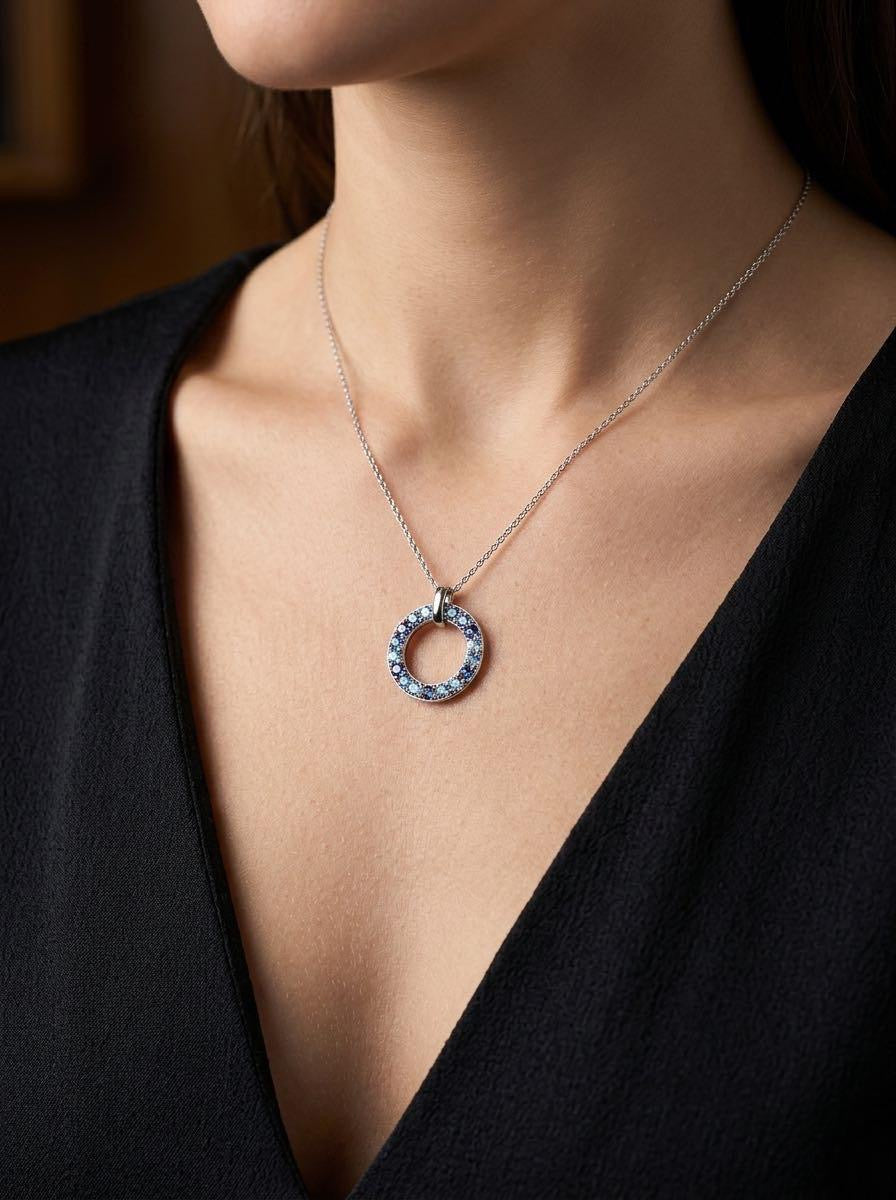 AURORA CIRCLE SILVARA NECKLACE