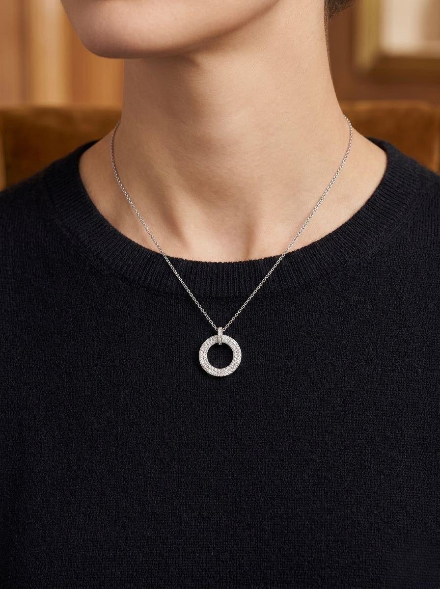 AURORA CIRCLE SILVARA NECKLACE