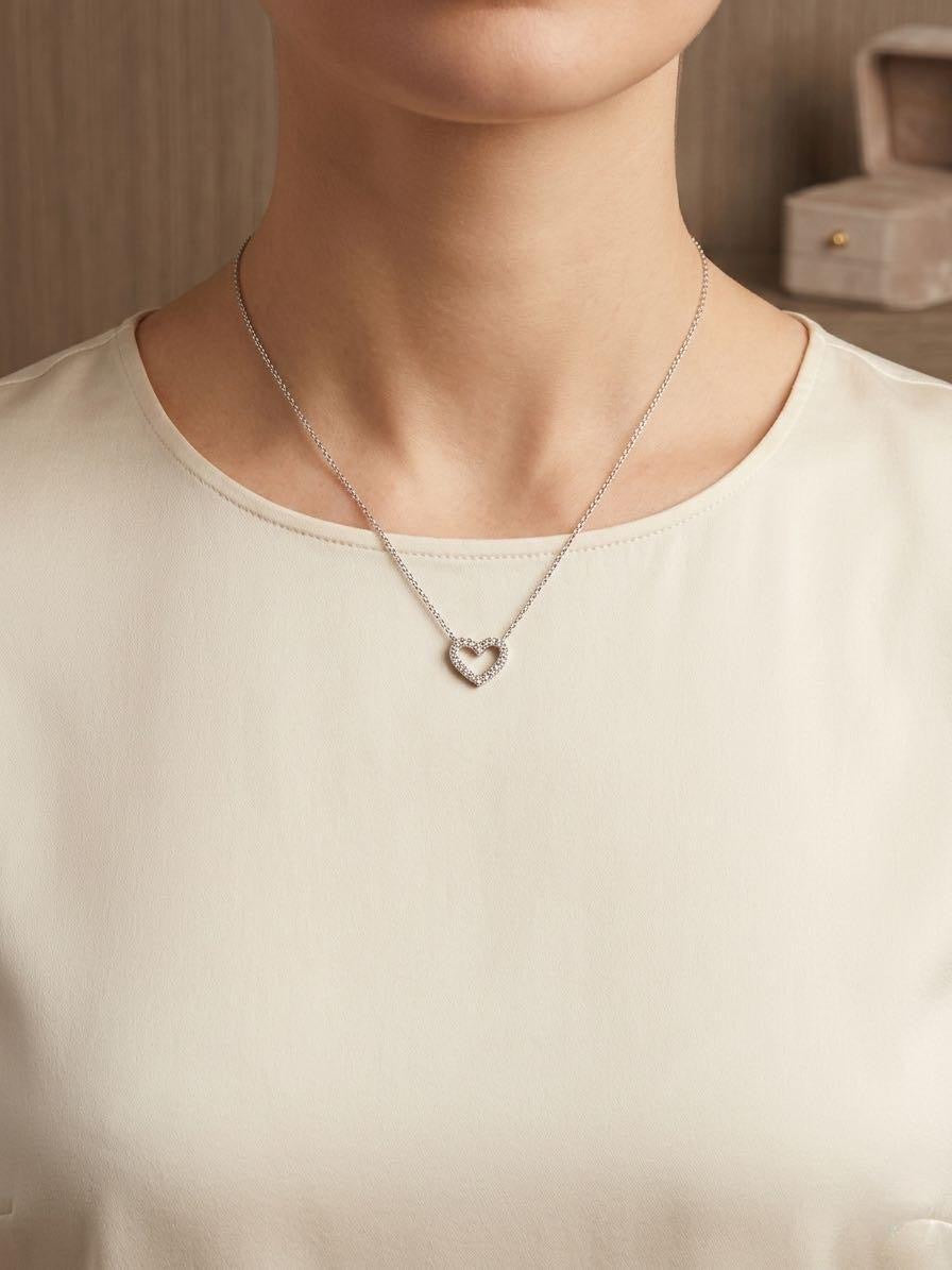 AMOUR SPARK SILVARA NECKLACE