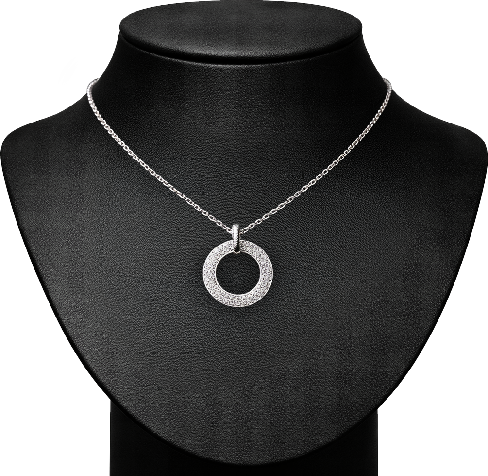 AURORA CIRCLE SILVARA NECKLACE