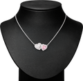 BONDED HEARTS SILVARA NECKLACE